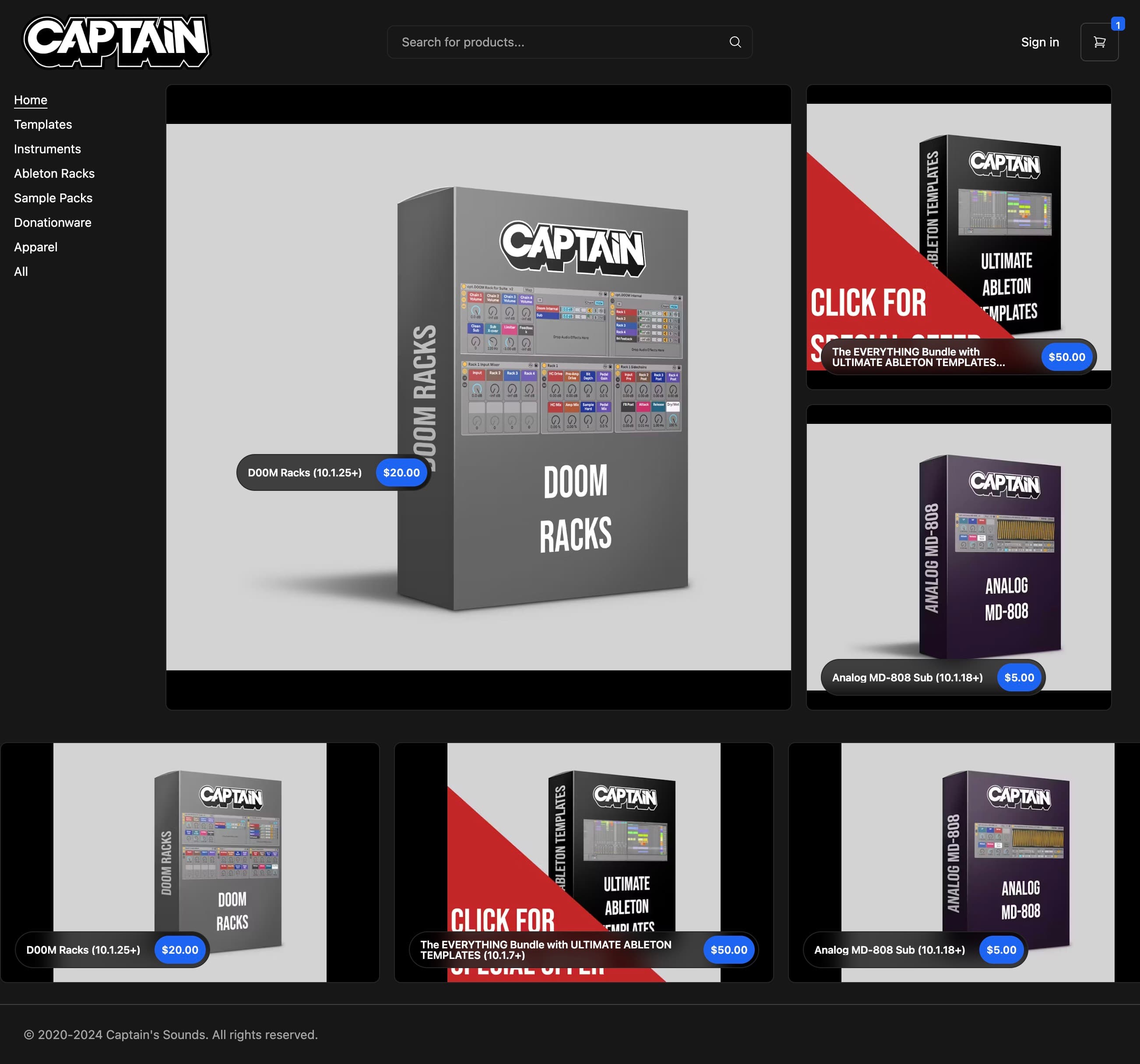 Captain's Sounds screenshot