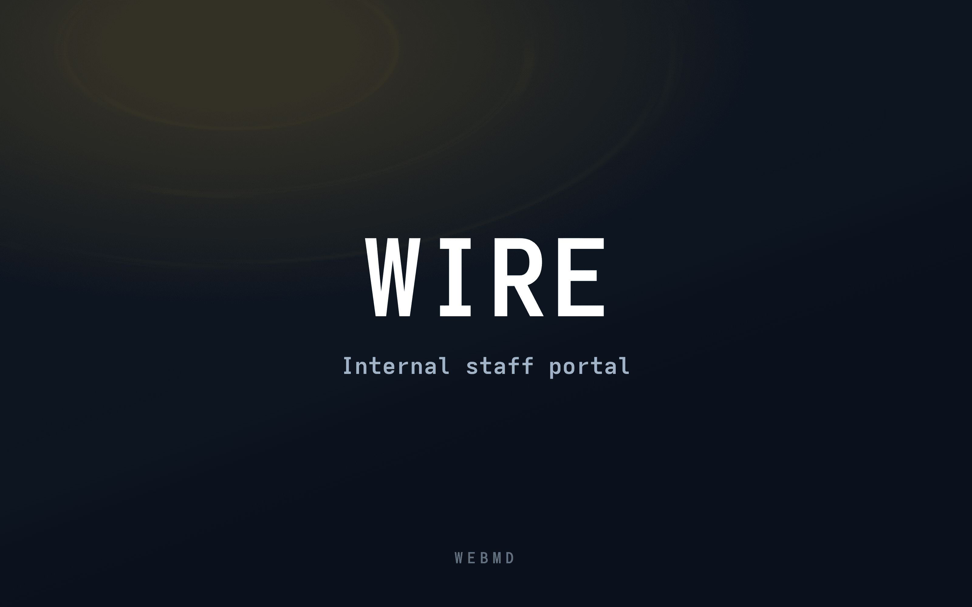 WIRE screenshot